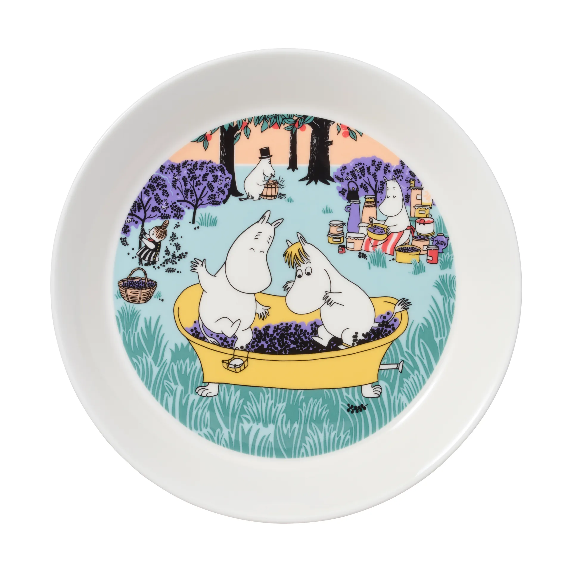 Berry Season Moomin plate 2024, Ø19 cm Moomin Arabia
