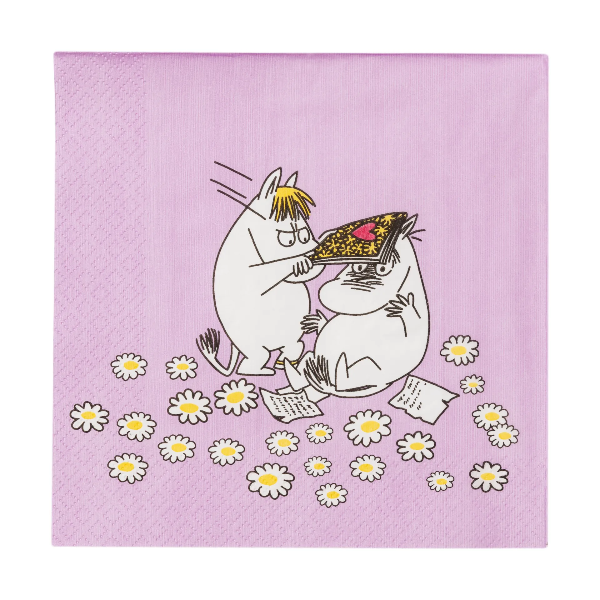Enamored Moomin paper napkin 33x33 cm, 20-pack Moomin Arabia