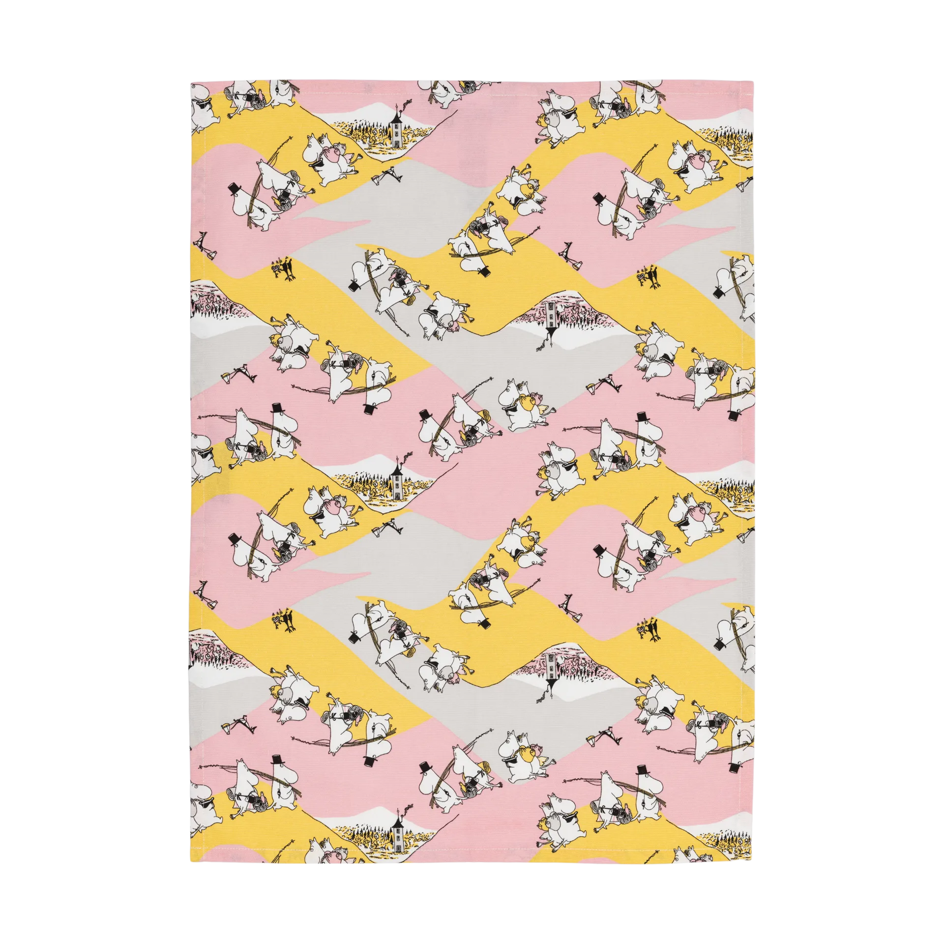 Family time Moomin kitchen towel, 50x70 cm Moomin Arabia