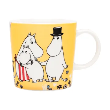 Family time Moomin mug & plate - 2 parts - Moomin Arabia