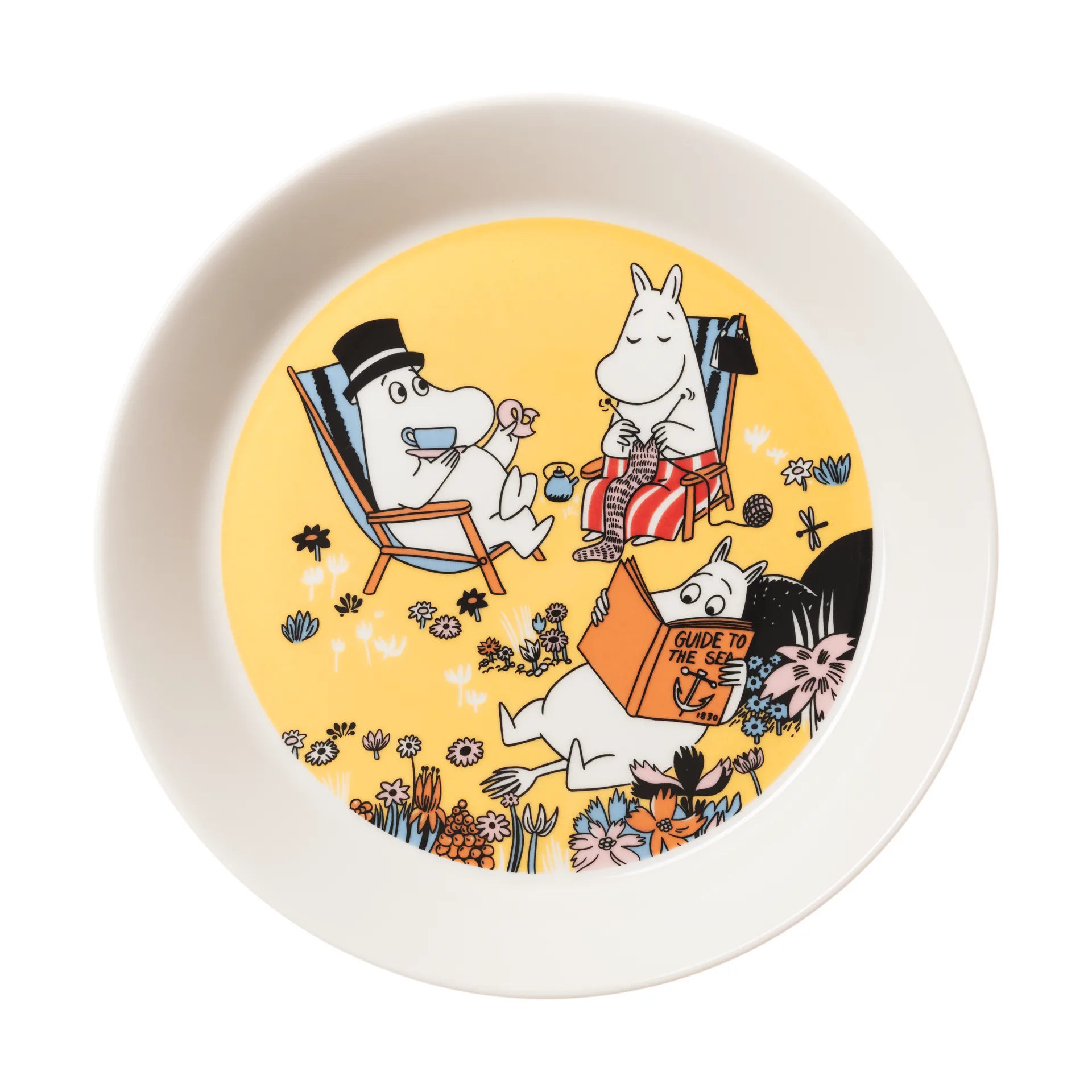 Family time Moomin Plate, Ø19.5 cm Moomin Arabia
