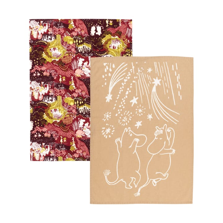 Festive Moments Moomin kitchen towel 2 pieces - 50x70 cm - Moomin Arabia