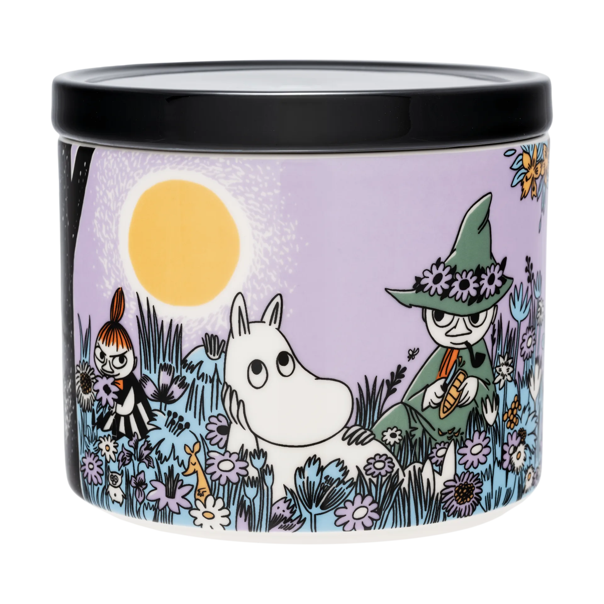 Friends forever Moomin biscuit tin, 11 cm Moomin Arabia