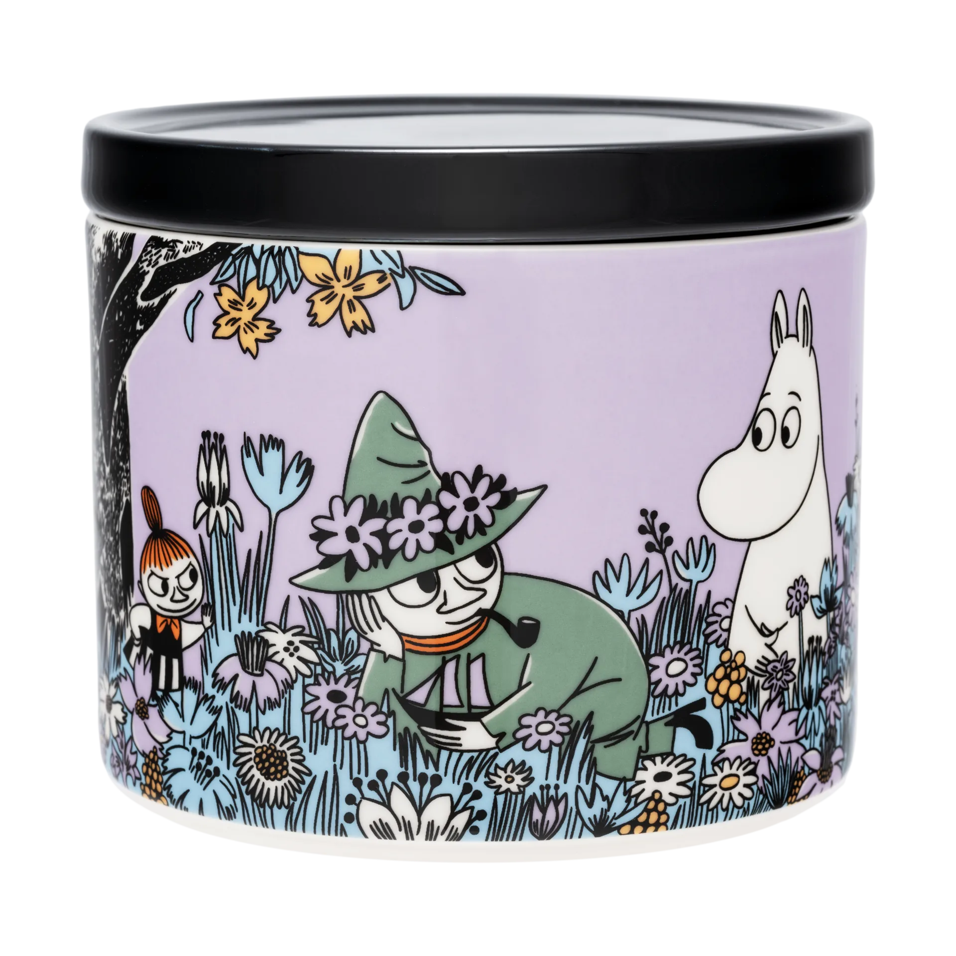 Friends forever Moomin biscuit tin, 11 cm Moomin Arabia