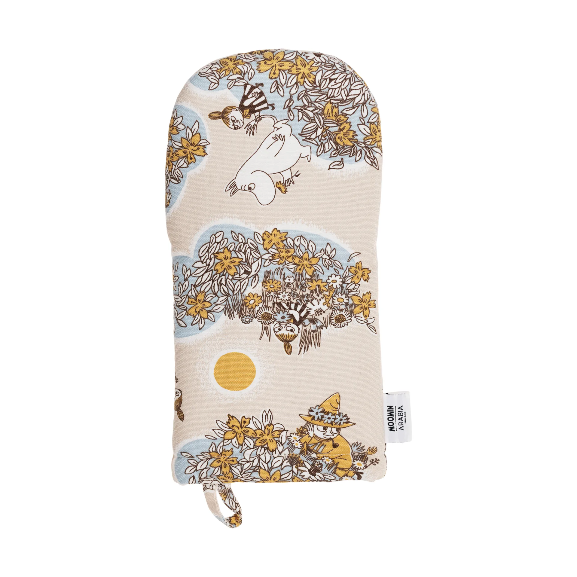 Friends forever Moomin oven mitt, 15x34 cm Moomin Arabia