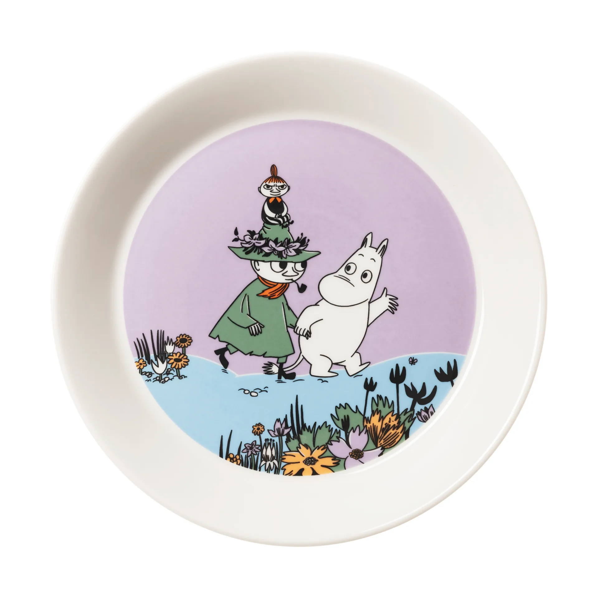Friends forever Moomin plate, Ø19.5 cm Moomin Arabia
