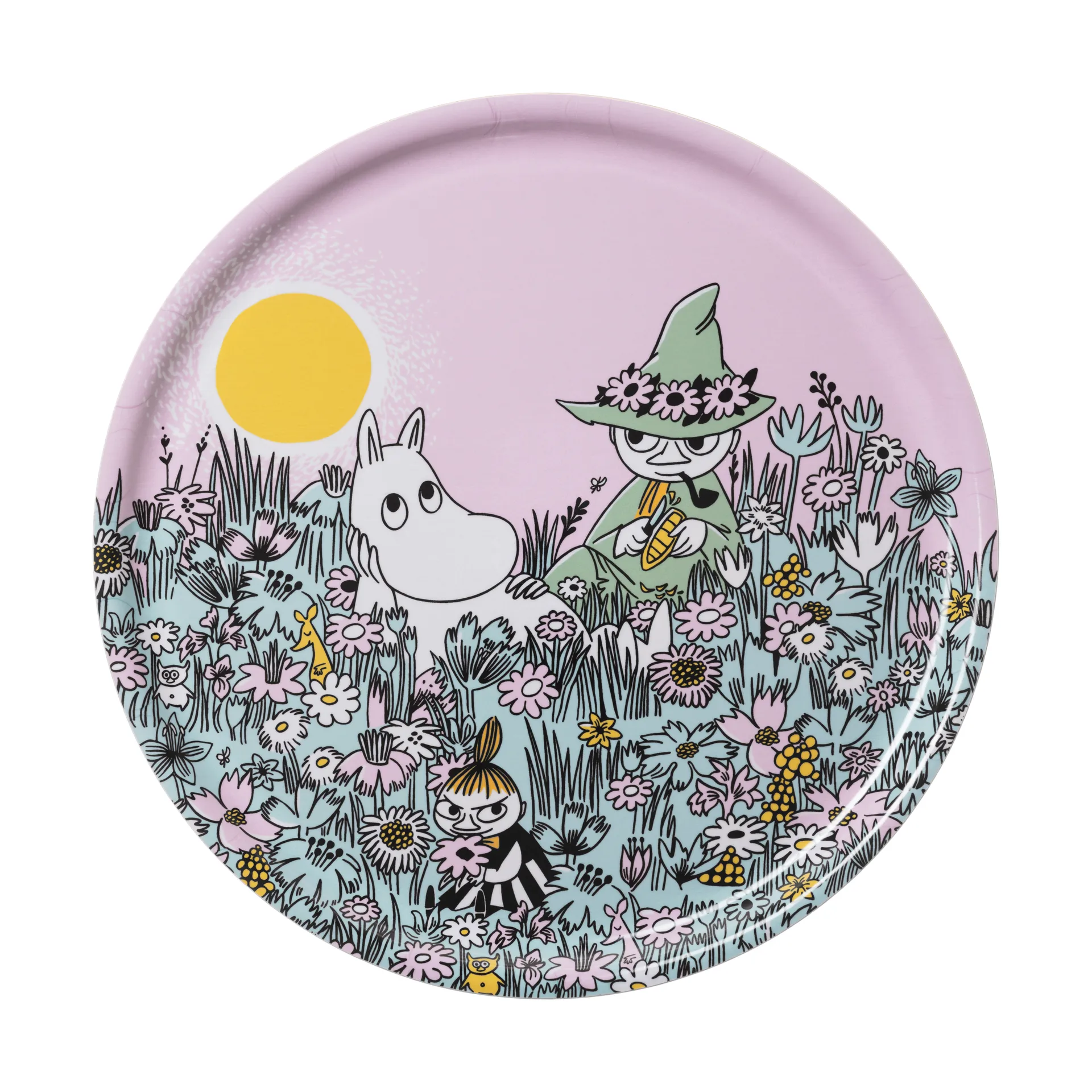 Friends forever Moomin tray, Ø35 cm Moomin Arabia