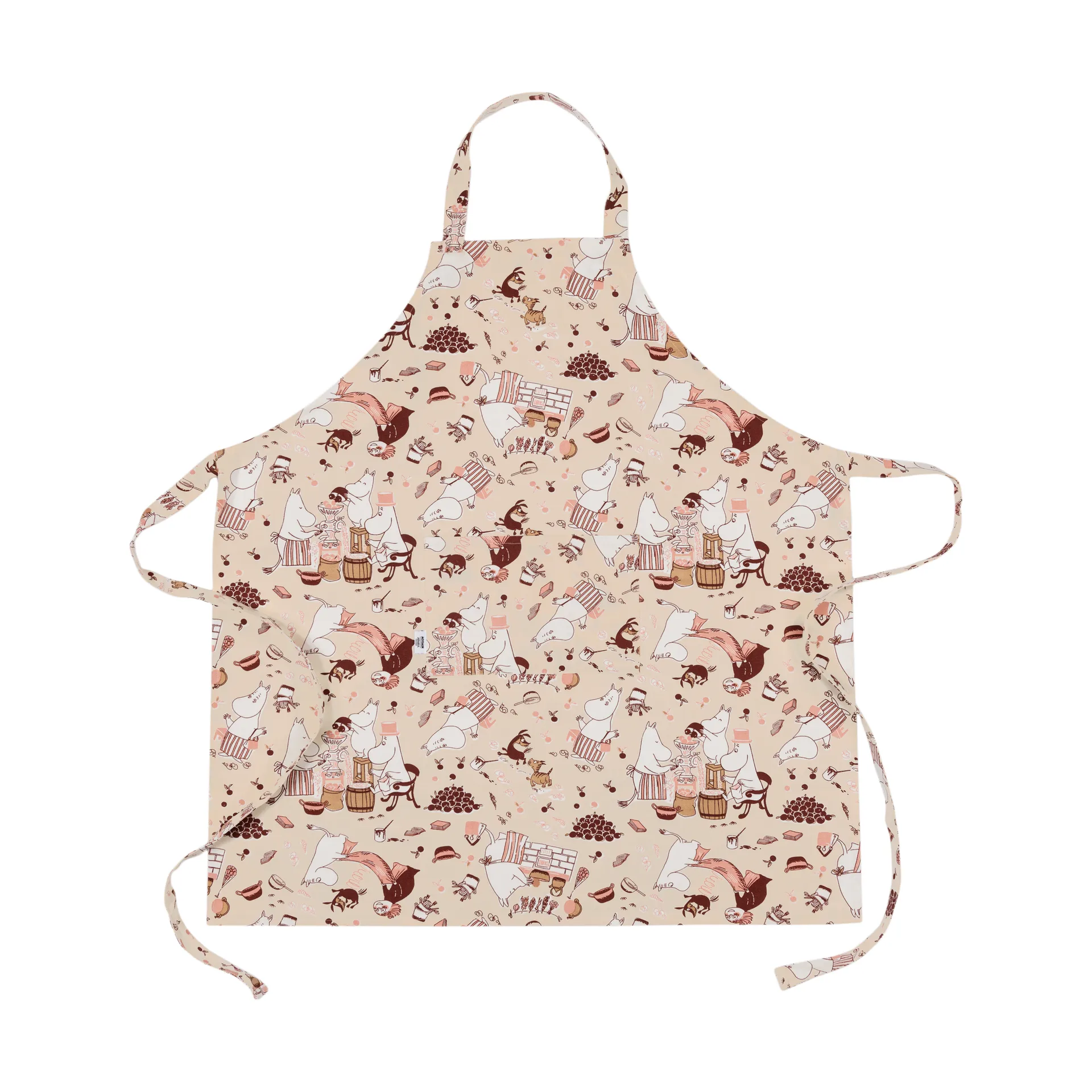Home Joy Moomin apron, 87x94 cm Moomin Arabia