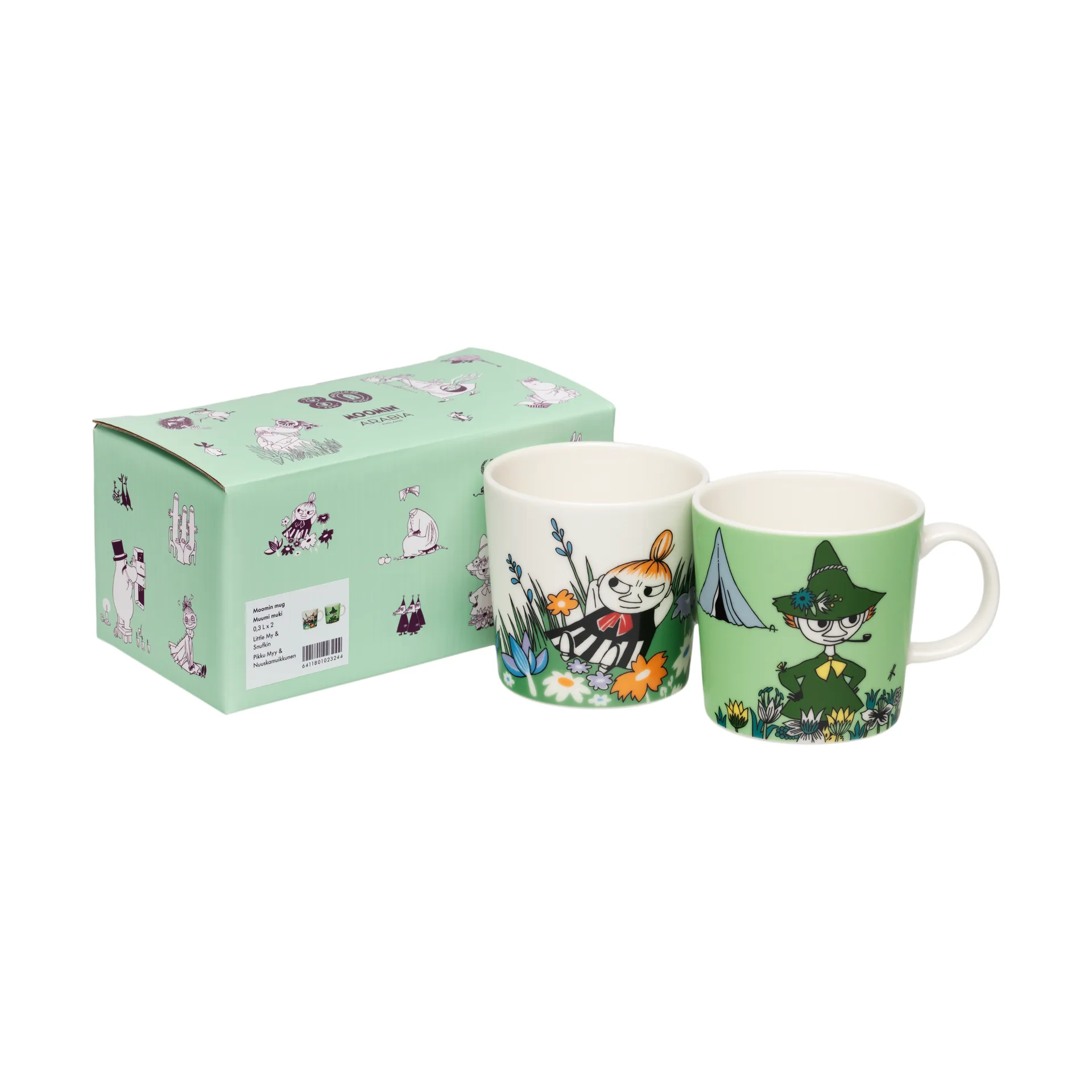 Lilla My & Snusmumriken Moomin mug 2 pieces, 30 cl Moomin Arabia