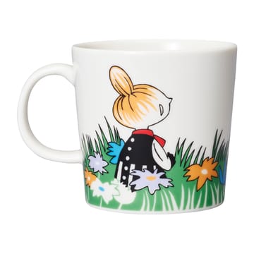 Little My and meadow Moomin mug - White-multi - Moomin Arabia