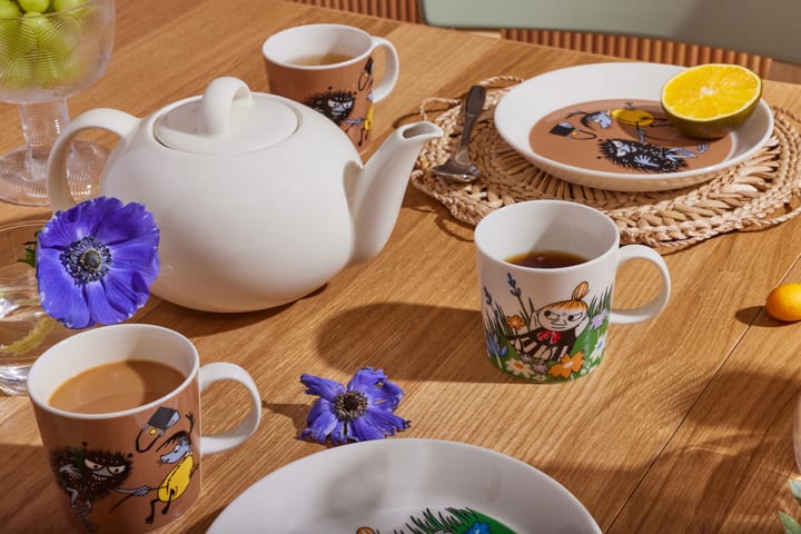 Little My and meadow Moomin mug, White-multi Moomin Arabia