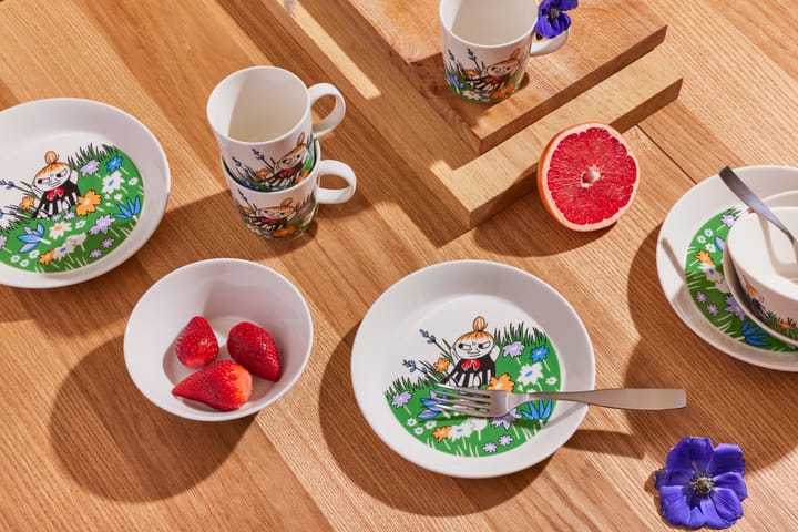 Little My and meadow Moomin mug, White-multi Moomin Arabia