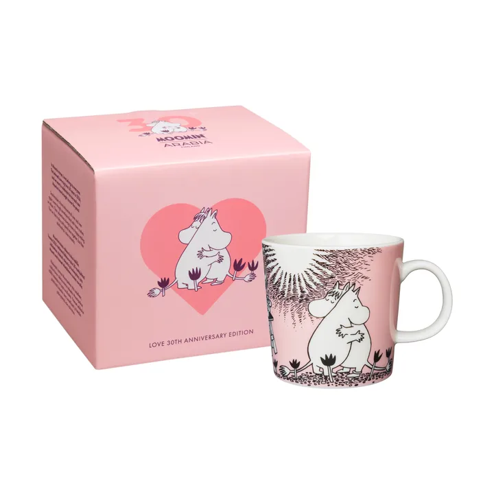 Love 30 Years Moomin Mug Gift Box - 30 cl - Moomin Arabia