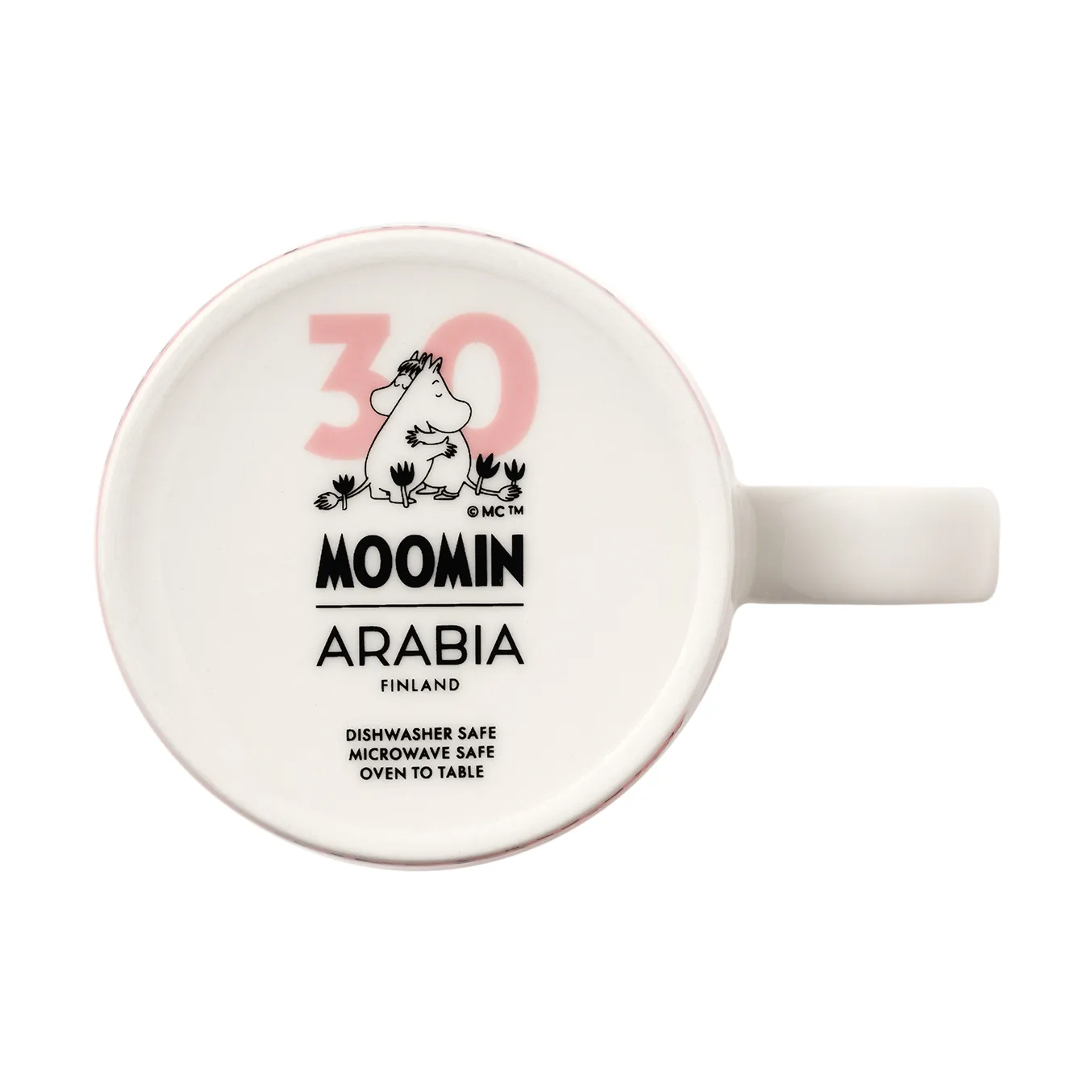 Love 30 Years Moomin Mug & Plate, 2 pieces Moomin Arabia