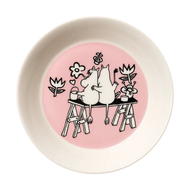Love 30 Years Moomin Saucer - Ø15 cm - Moomin Arabia