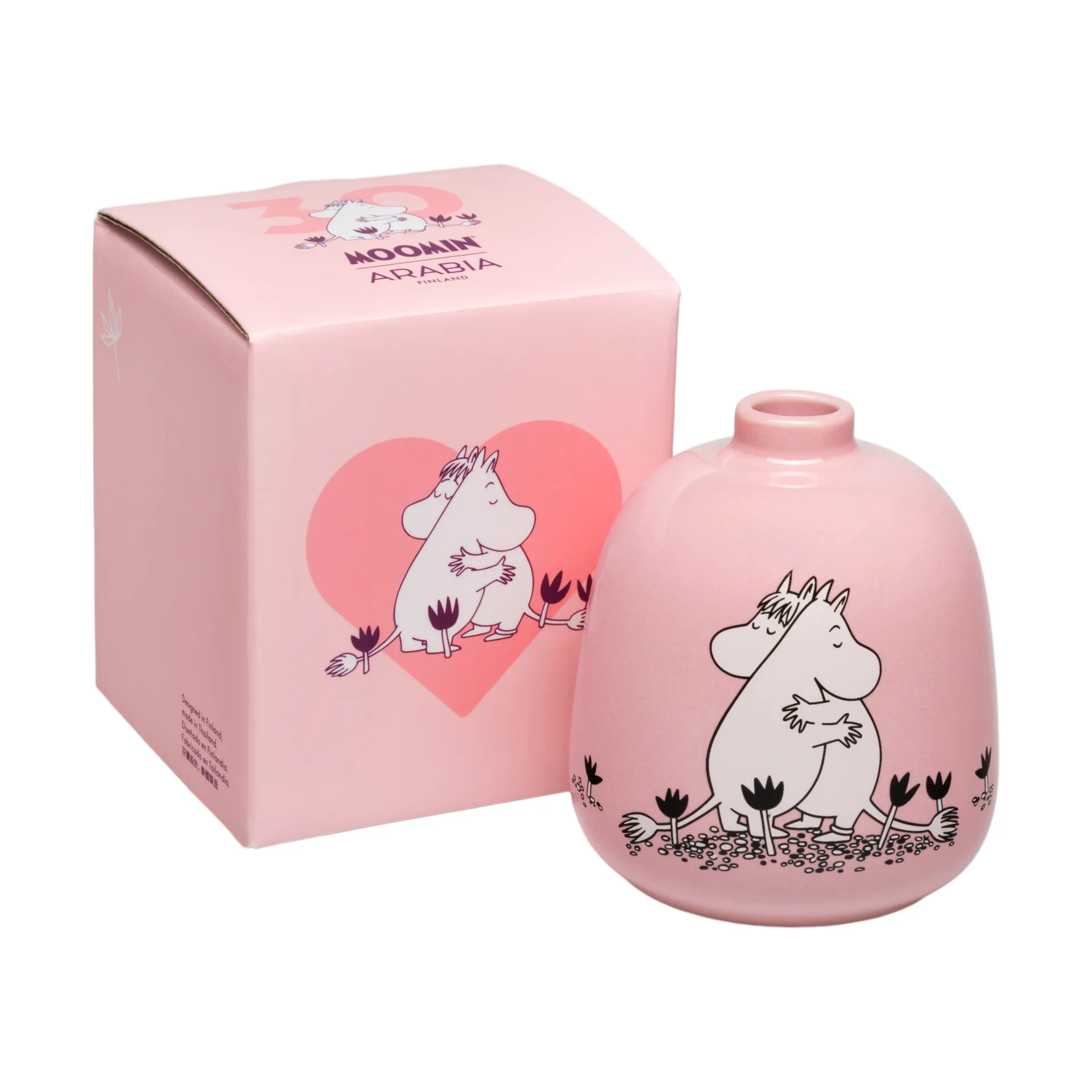 Love Moomin Vase, 83 mm Moomin Arabia