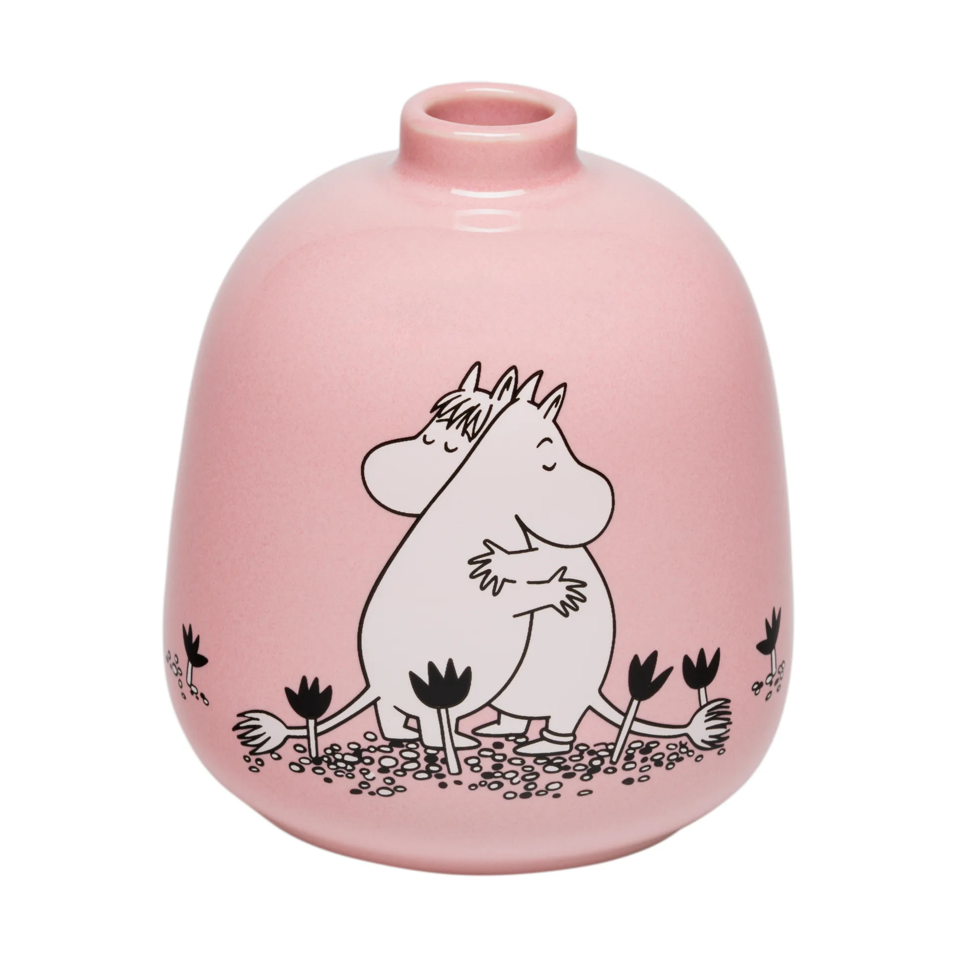 Love Moomin Vase, 83 mm Moomin Arabia