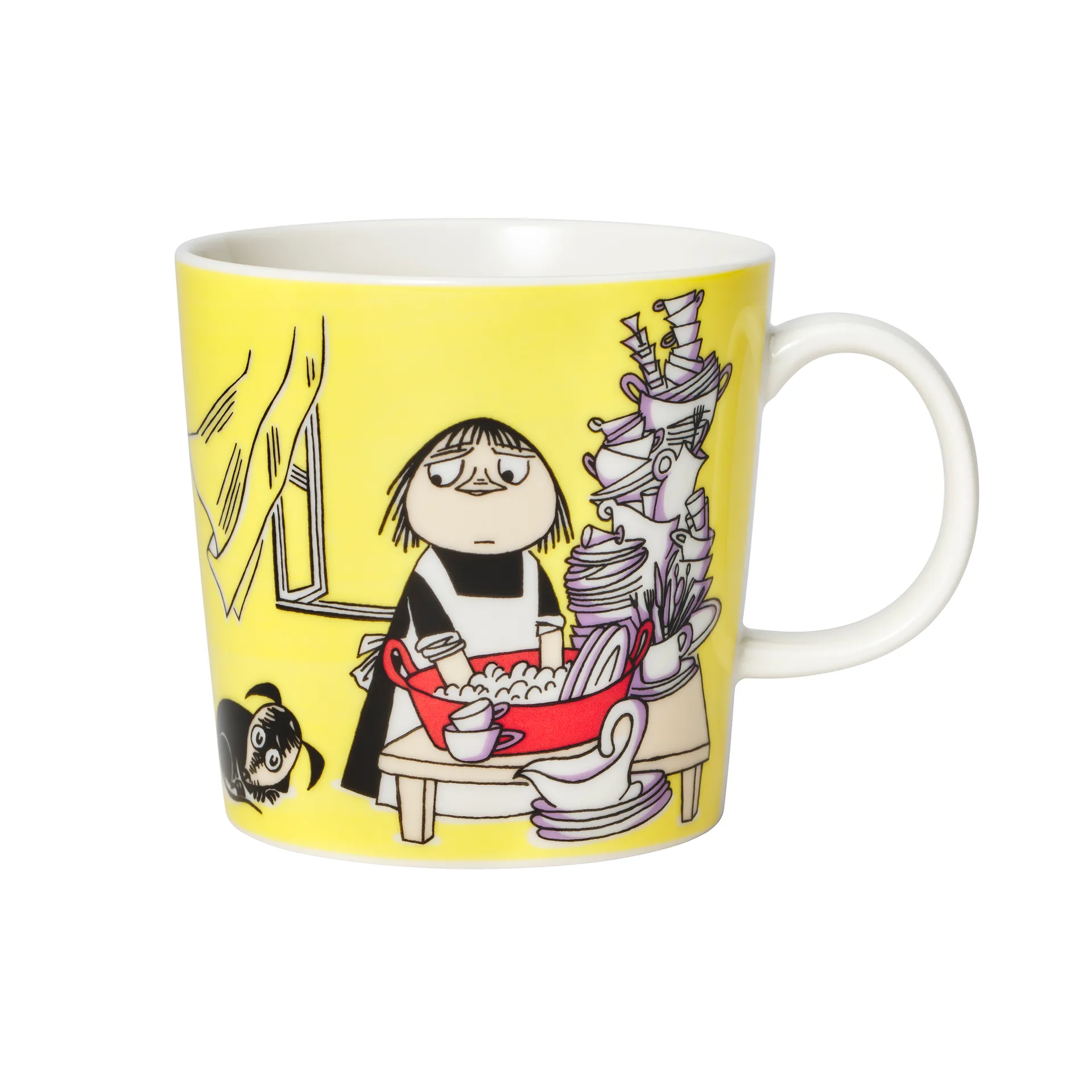 Misabel yellow Moomin mug, 30 cl Moomin Arabia