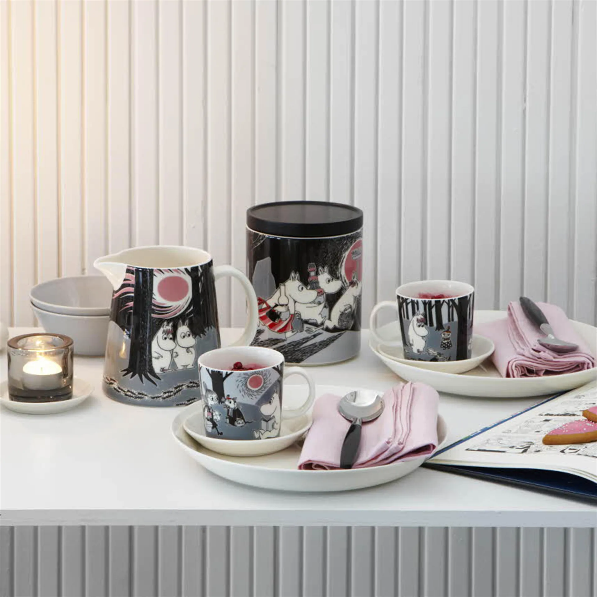 Moomin Adventure The Move bowl, grey Moomin Arabia