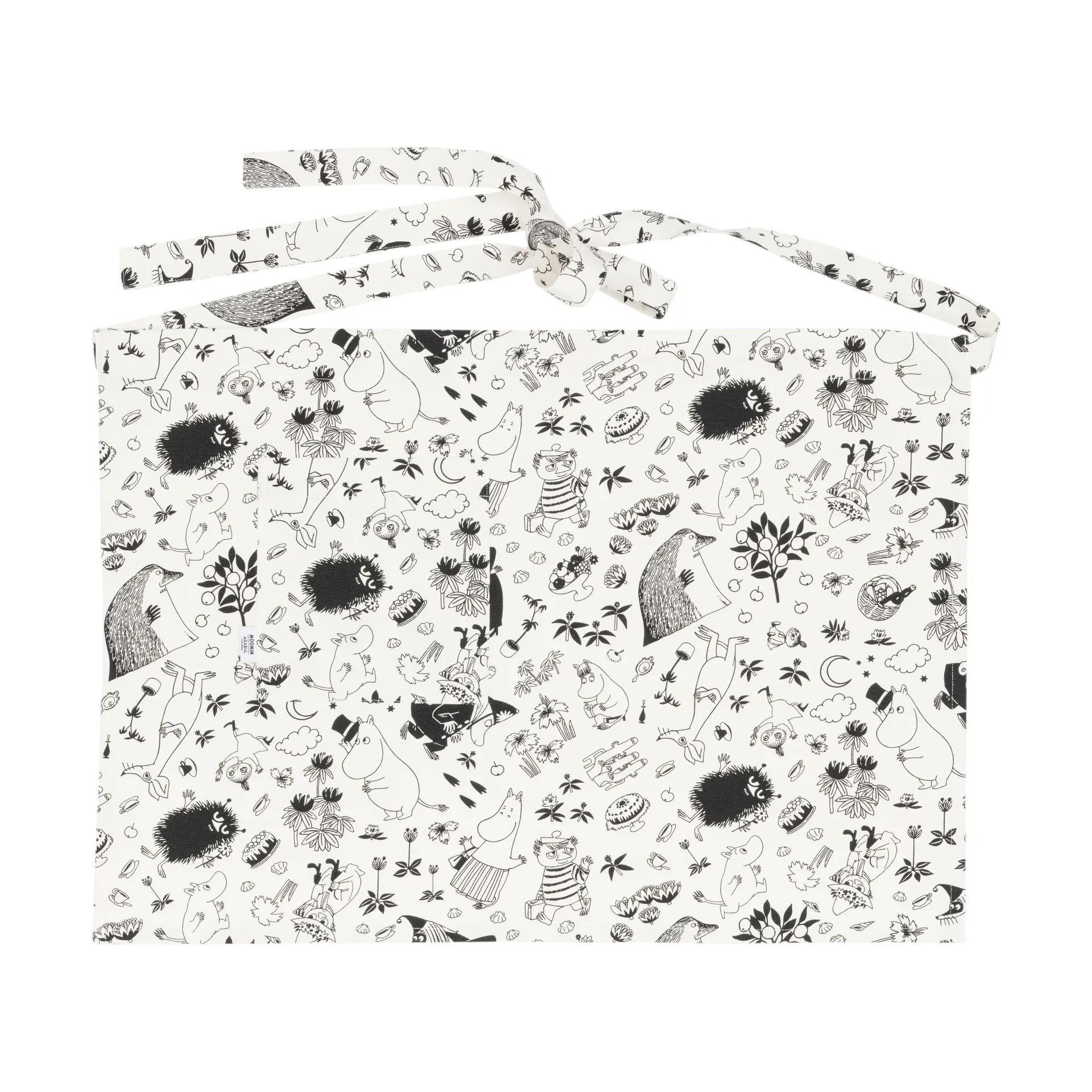 Moomin apron 37x47 cm, Off-white Moomin Arabia