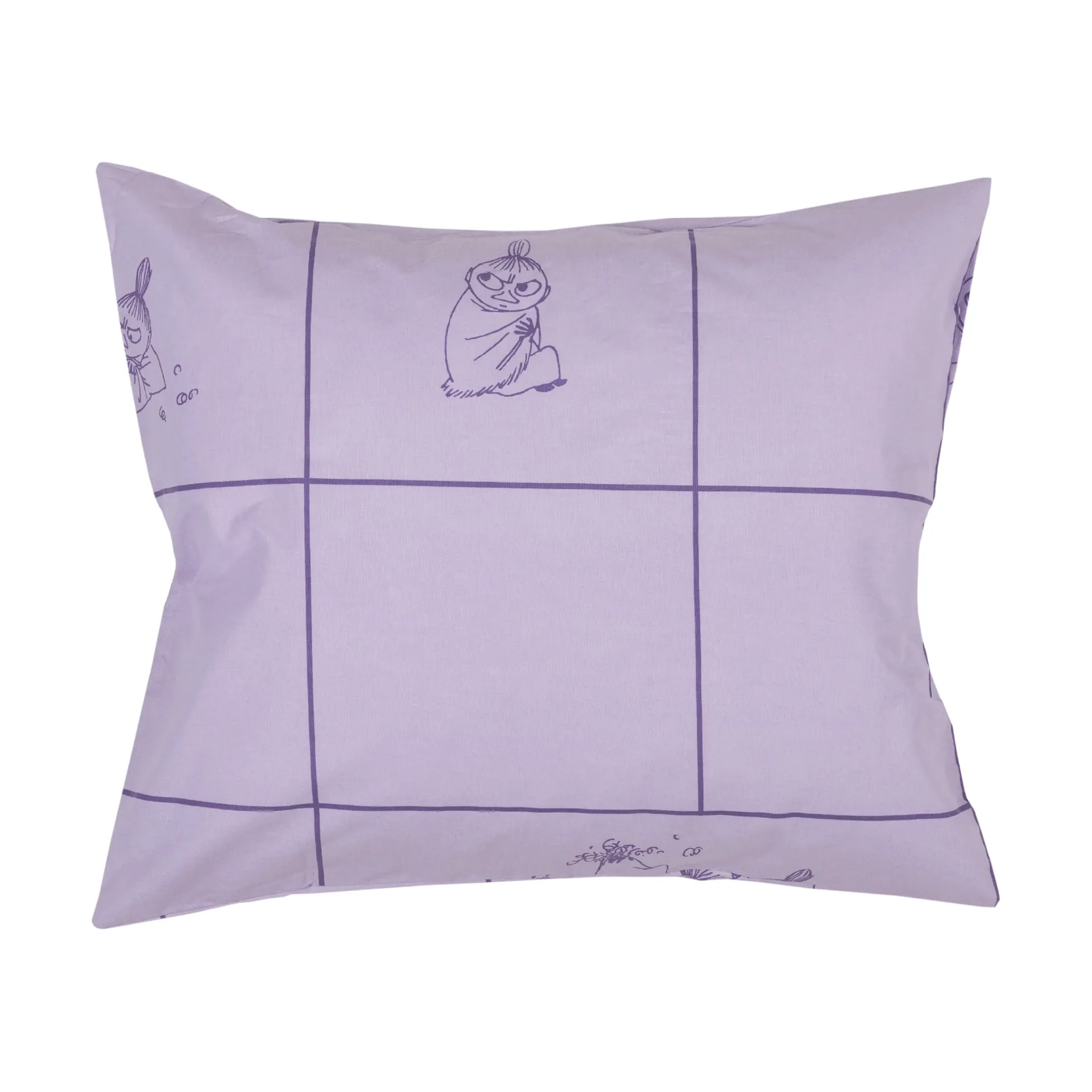 Moomin bed set 150x210 cm, Lilla My, purple Moomin Arabia