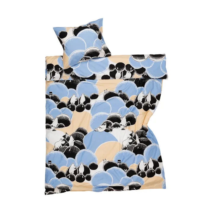 Moomin bed set 150x210 cm - Pebbles - Moomin Arabia