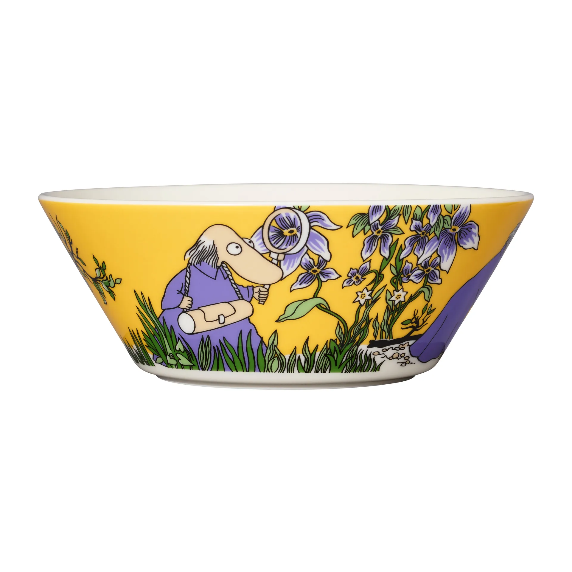 Moomin bowl Ø15 cm Hemulen, Yellow Moomin Arabia