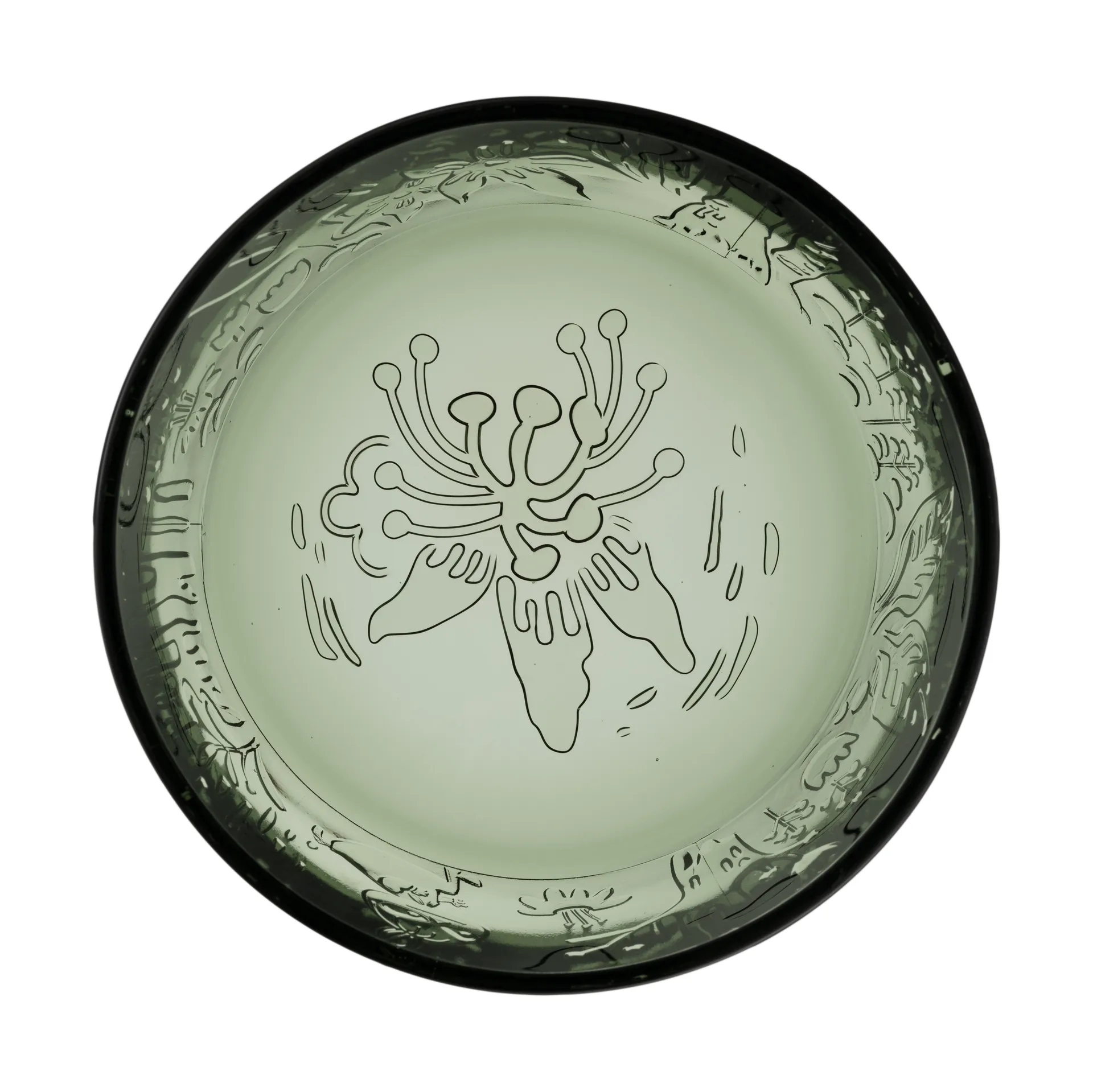 Moomin bowl 35 cl, Pine green Moomin Arabia