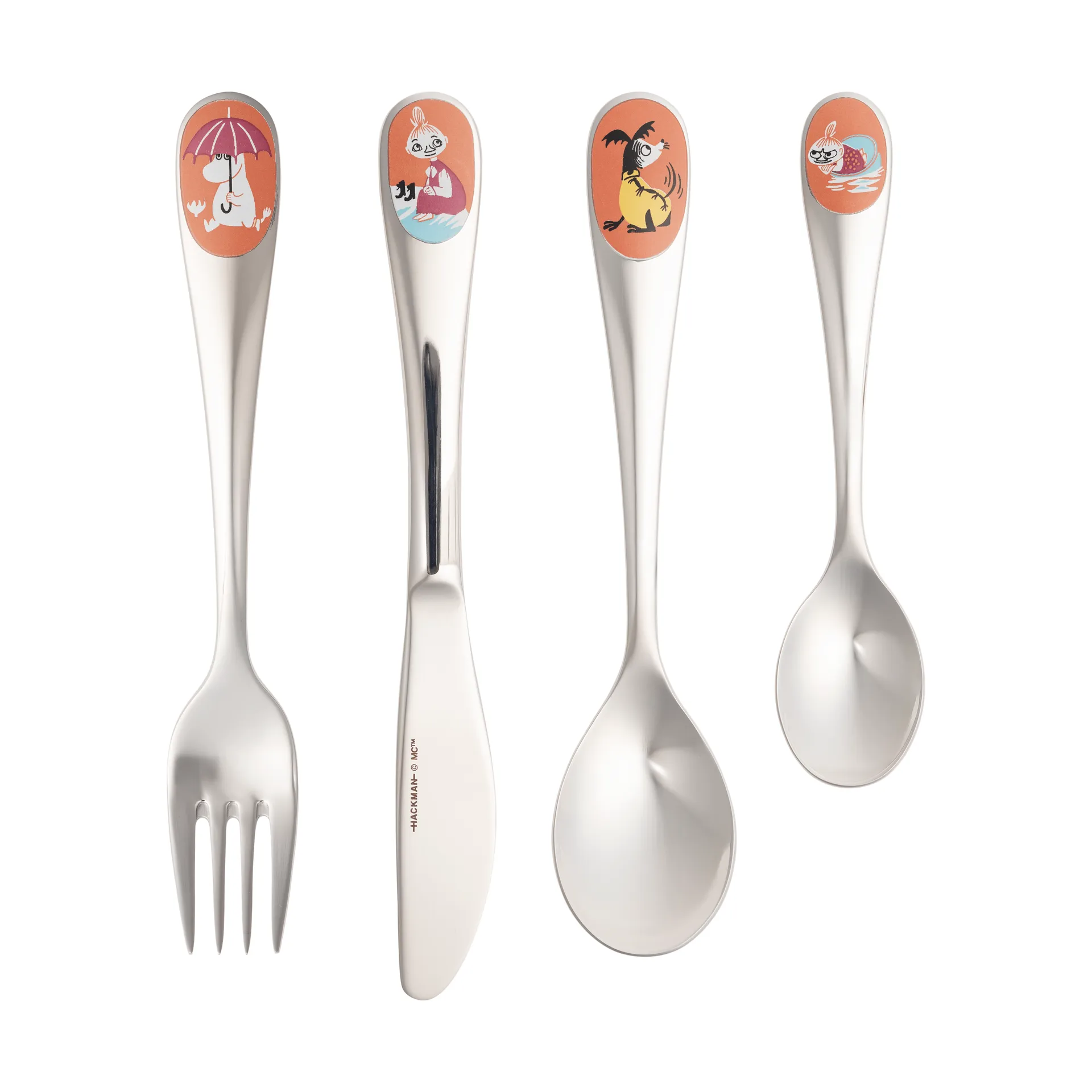 Moomin children’s cutlery, Under the umbrella Moomin Arabia