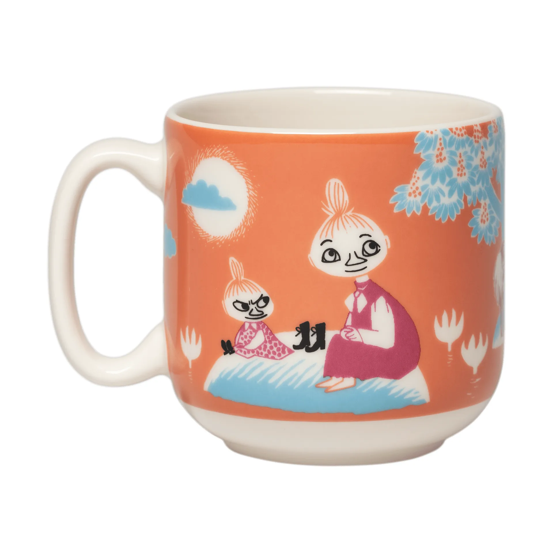 Moomin children's tableware, Under the umbrella Moomin Arabia