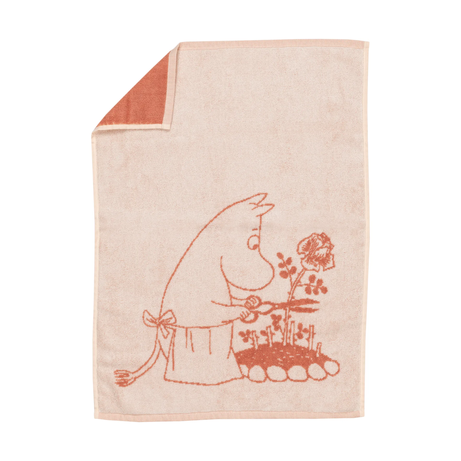 Moomin hand towel 50x70 cm, Moominmamma beige Moomin Arabia