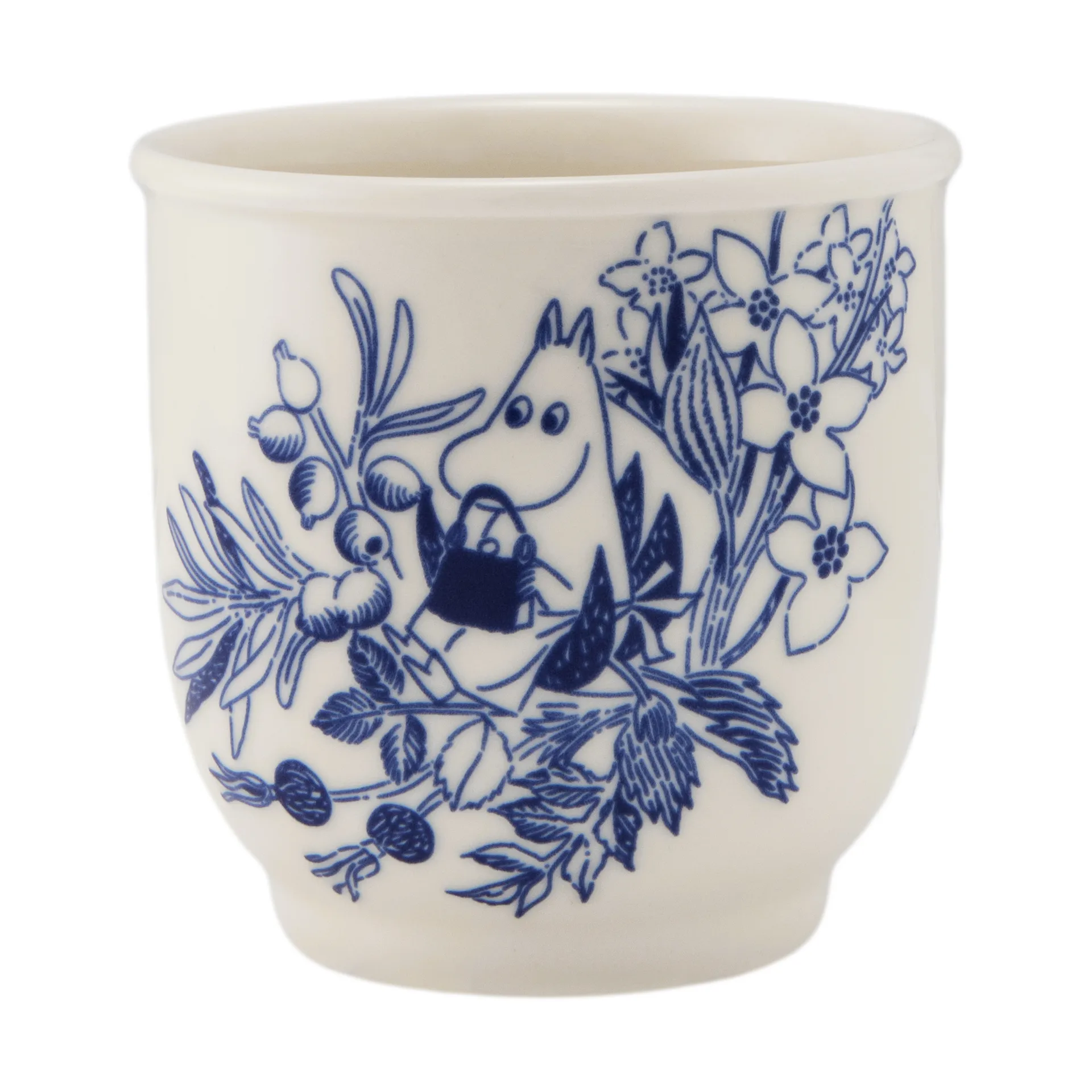 Moomin Haru tea mug 26 cl, Blue-white Moomin Arabia