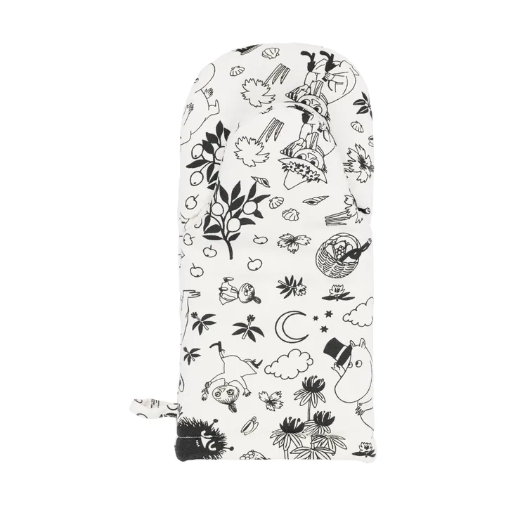 Moomin oven mitt - Off-white, 34x15 cm - Moomin Arabia