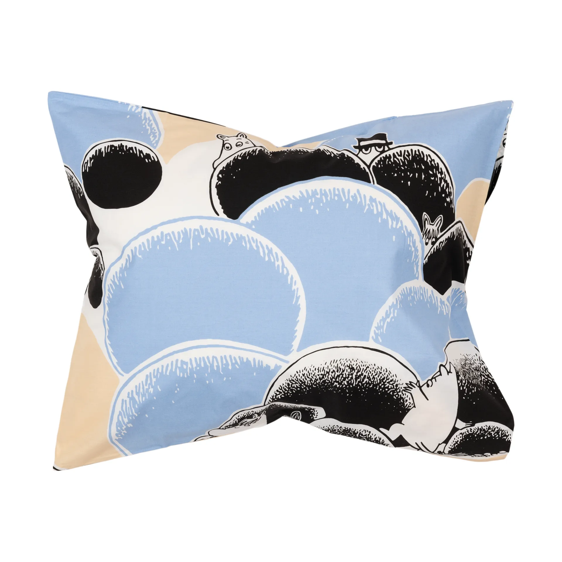 Moomin pillowcase 50x60 cm, Pebbles Moomin Arabia