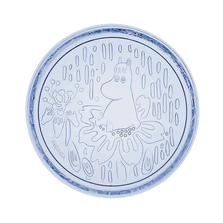 Moomin plate Ø15,5 cm - Aqua - Moomin Arabia