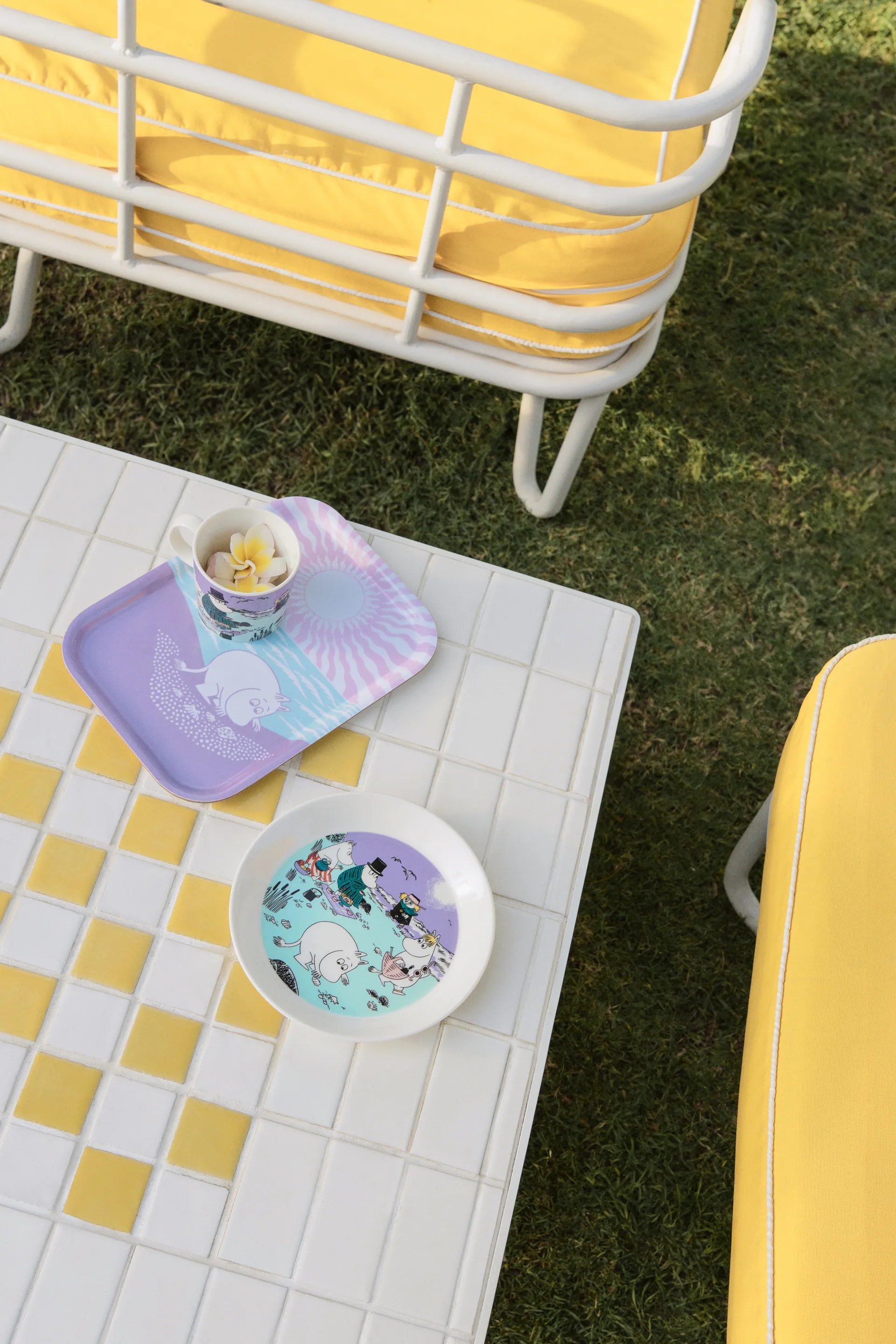 Moomin plate 2025 Beach day, Ø19,5 cm Moomin Arabia