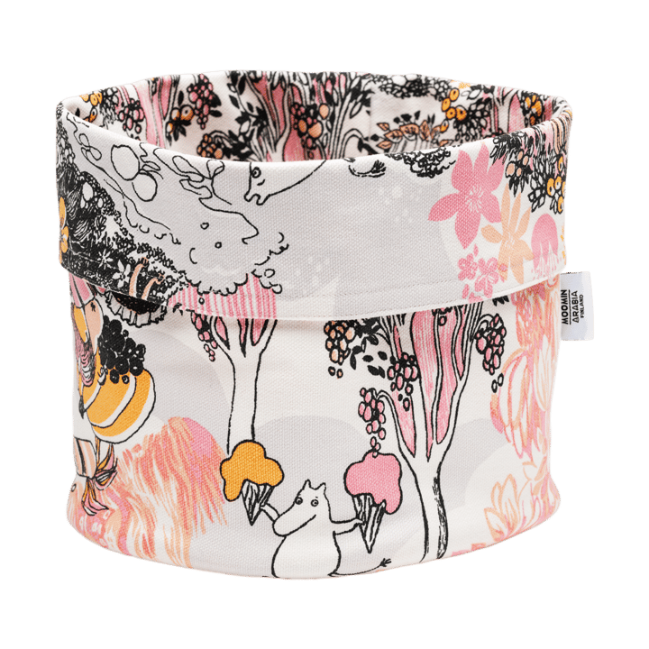 Moomin storage basket Ø20x24 cm - Pink - Moomin Arabia