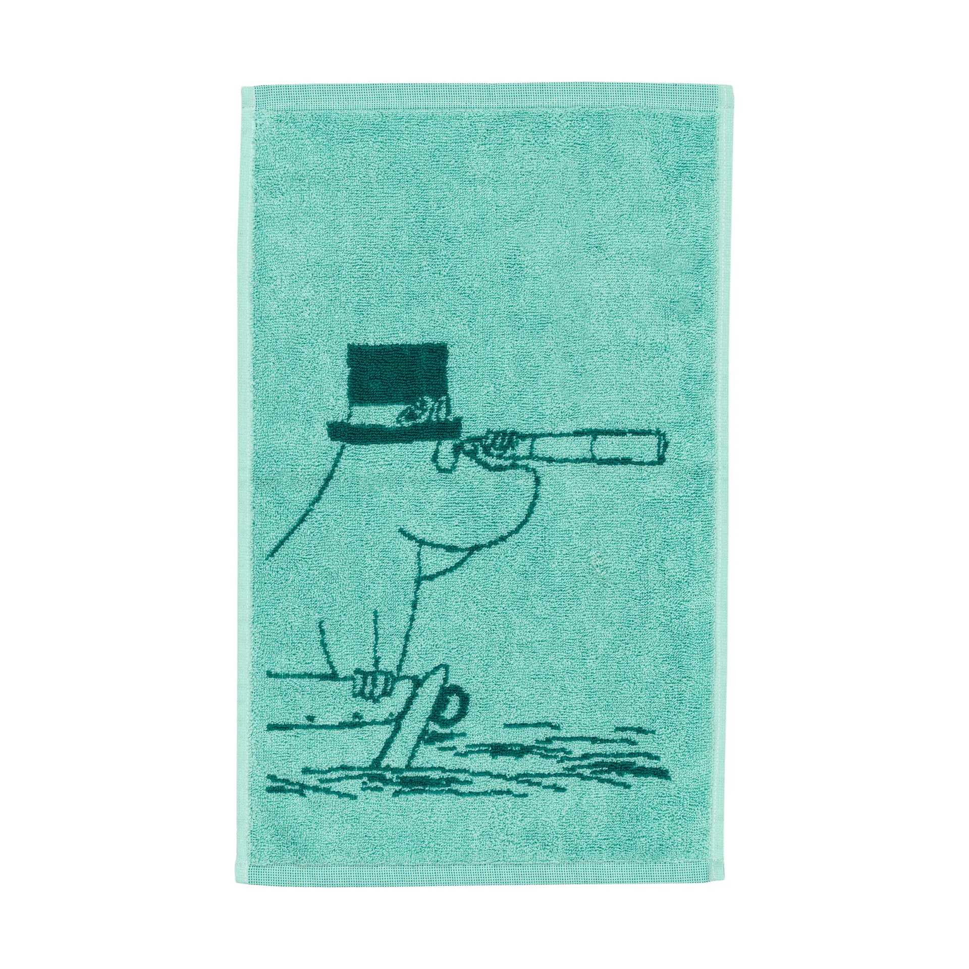 Moomin towel 30x50 cm, Moominpappa teal Moomin Arabia