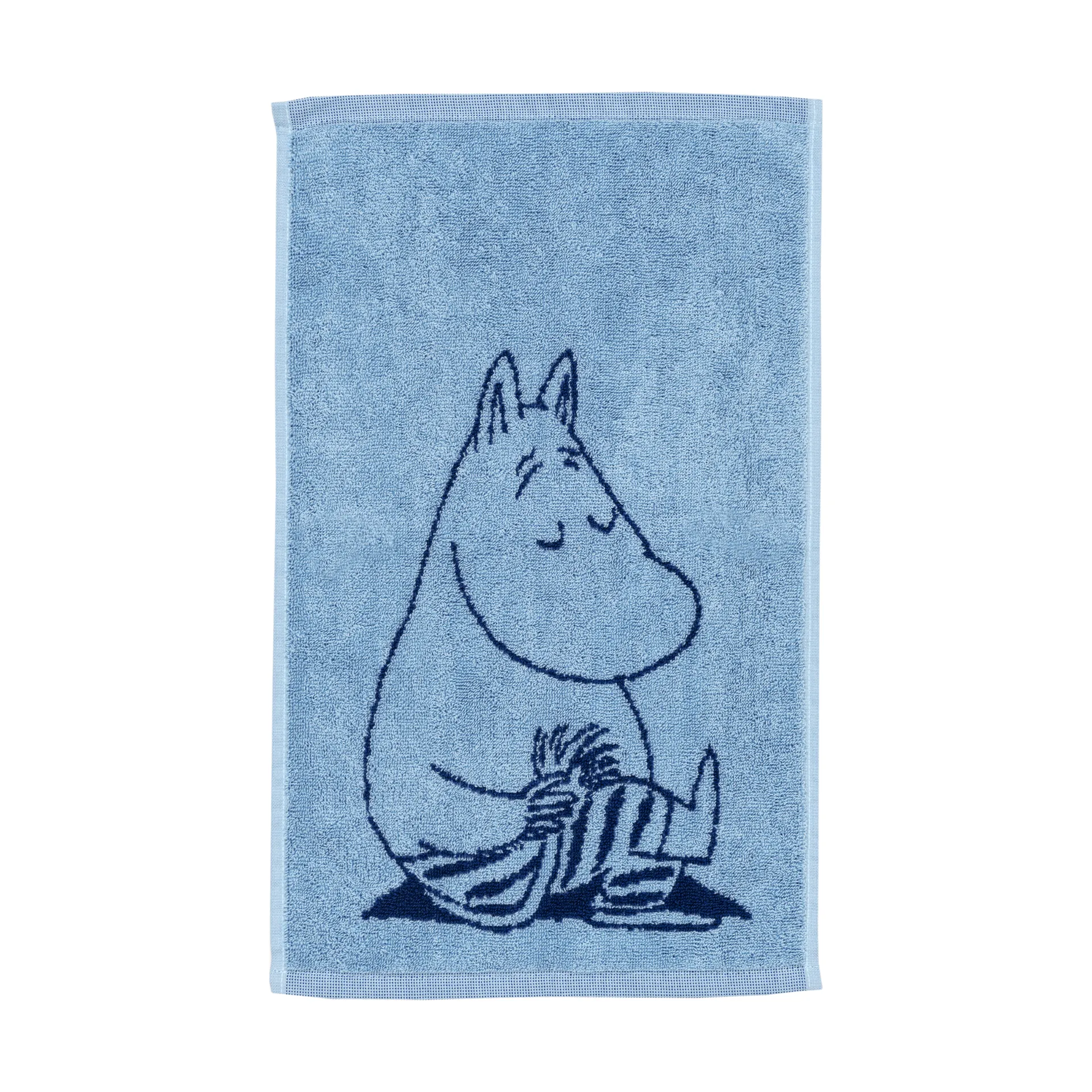 Moomin towel 30x50 cm, Moomintroll navy blue Moomin Arabia