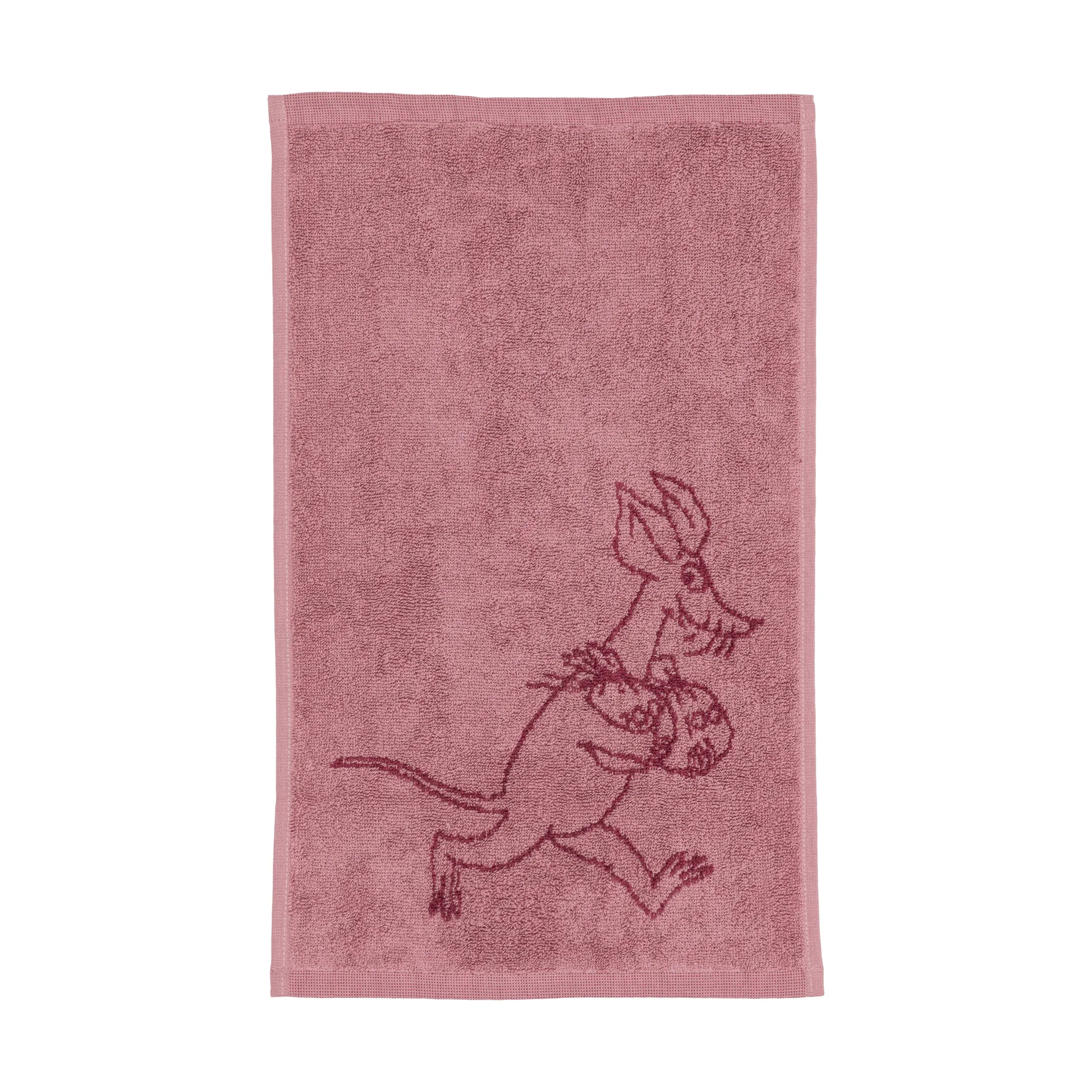 Moomin towel 30x50 cm, Sniff, mauve Moomin Arabia