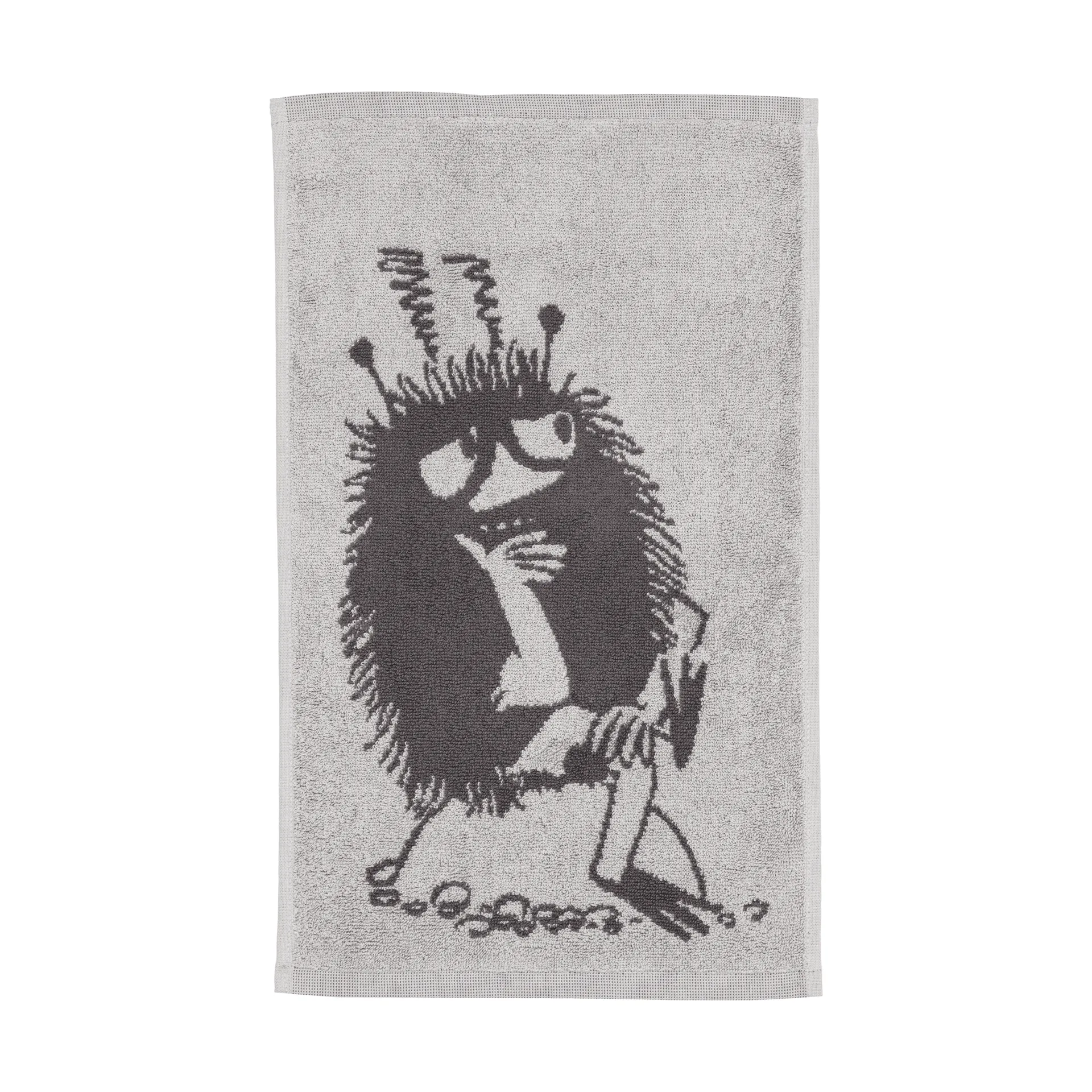 Moomin towel 30x50 cm, Stinky, grey Moomin Arabia