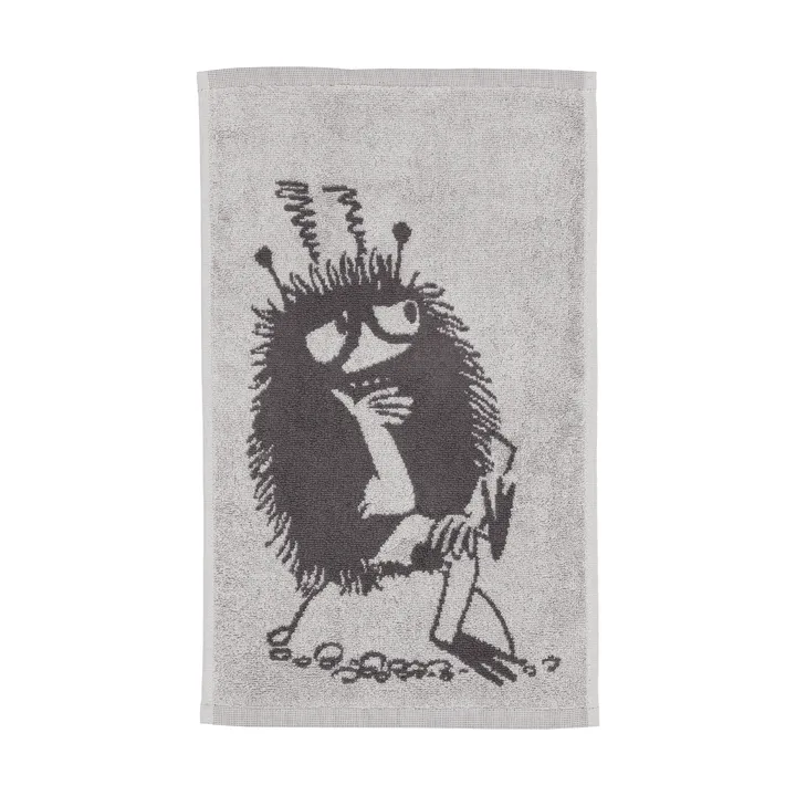 Moomin towel 30x50 cm - Stinky, grey - Moomin Arabia