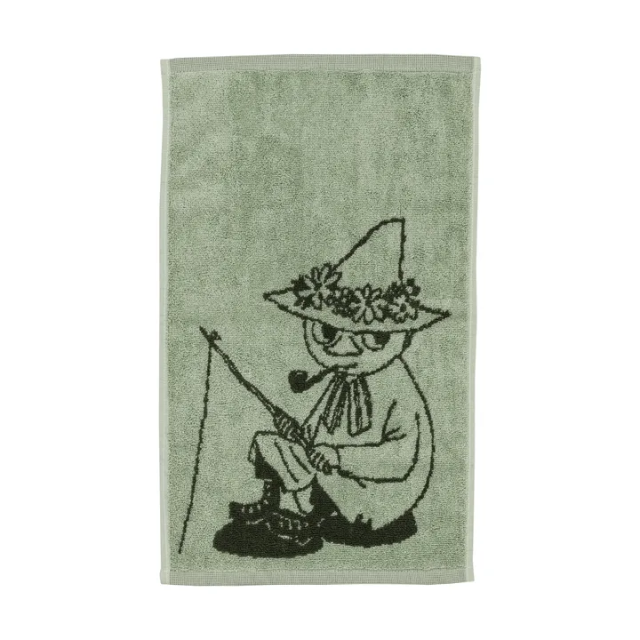 Moomin towel 30x50 cm - The Moomin green - Moomin Arabia