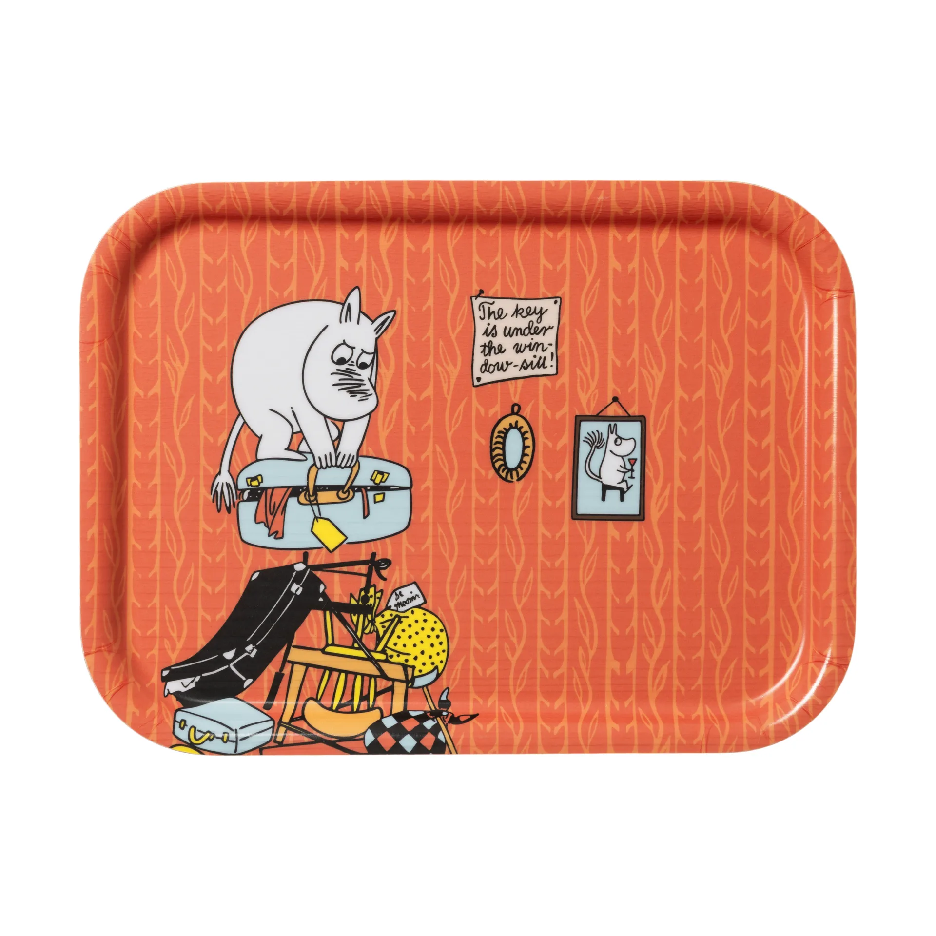 Moomin tray 27x20 cm, Ready for vacation Moomin Arabia