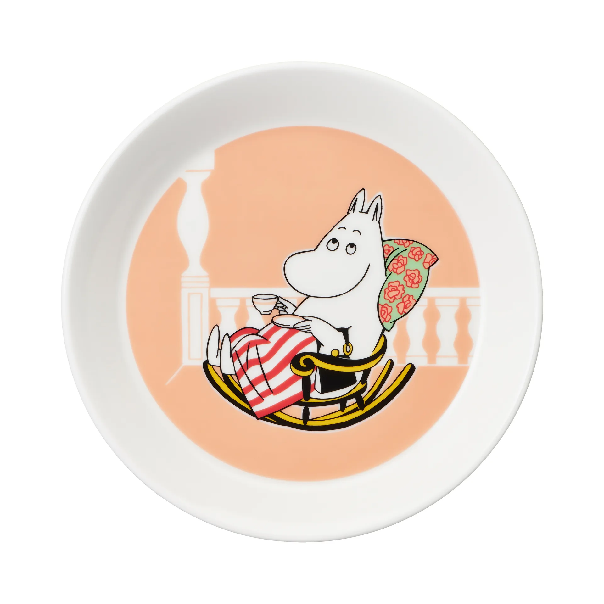 Moominmamma Moomin plate, marmalade Moomin Arabia