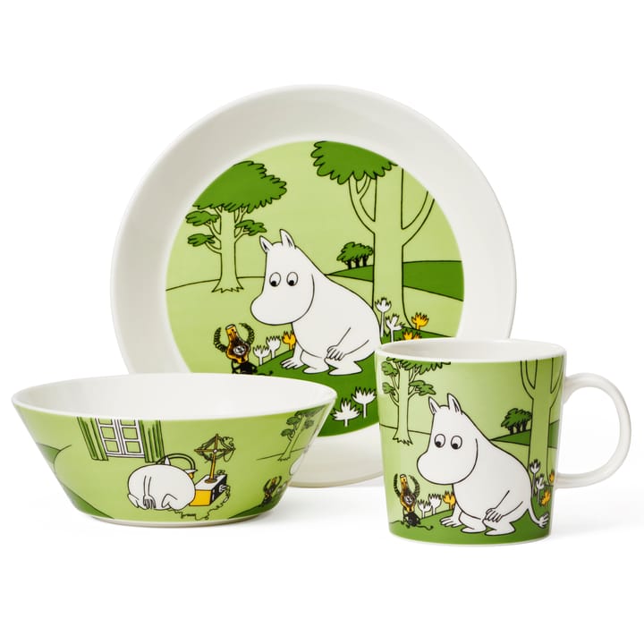 Moomintroll Moomin mug, Grass green Moomin Arabia