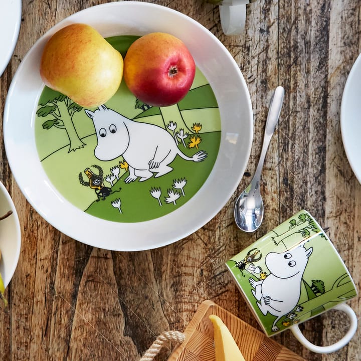 Moomintroll Moomin mug, Grass green Moomin Arabia