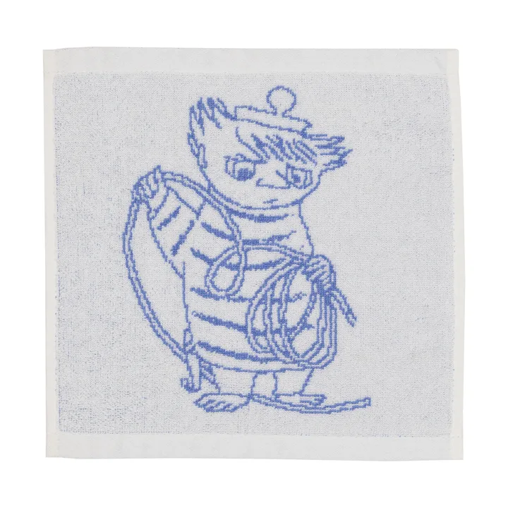 Mumin towel 25x25 cm - Too-ticky, blue - Moomin Arabia