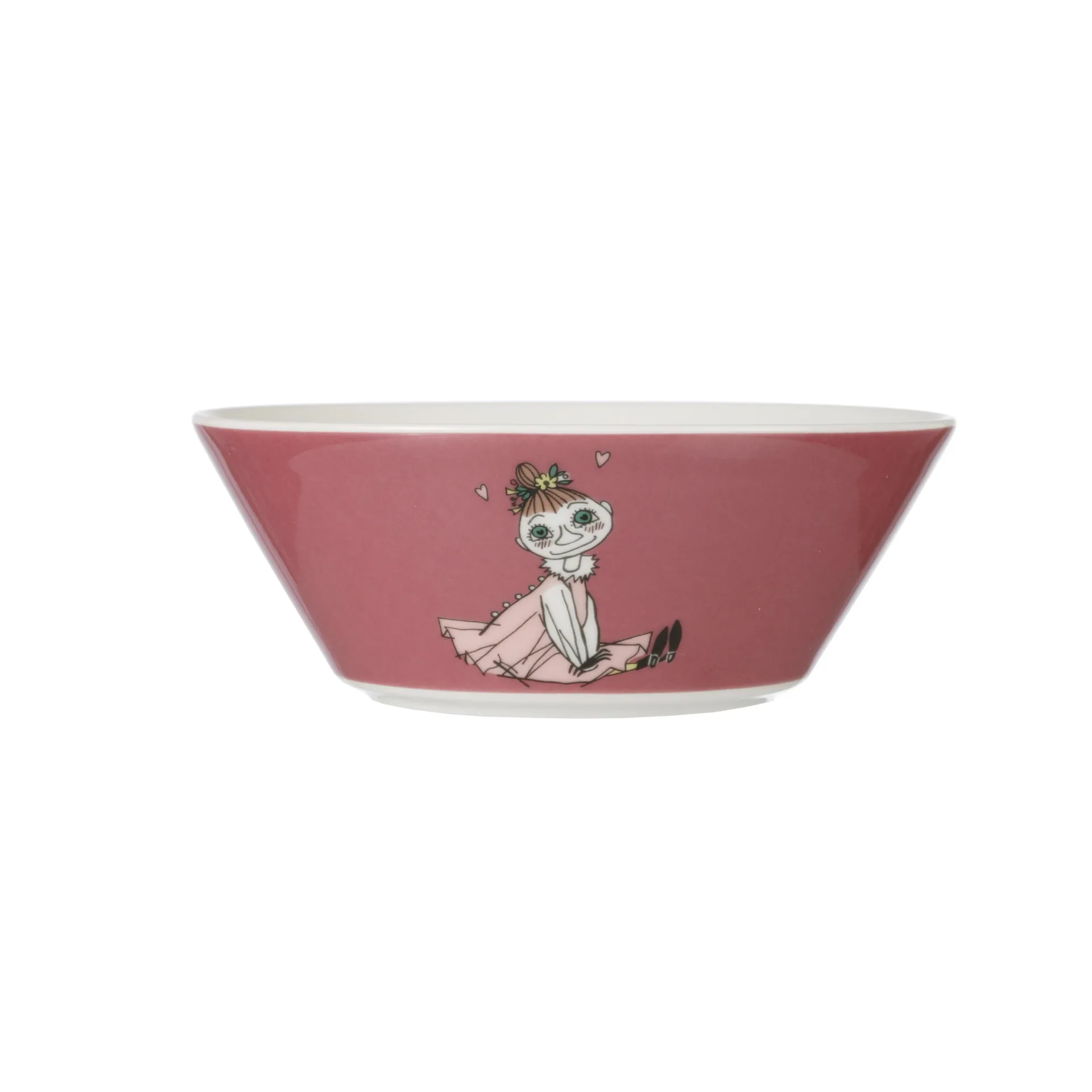 Mymble moomin bowl, pink Moomin Arabia