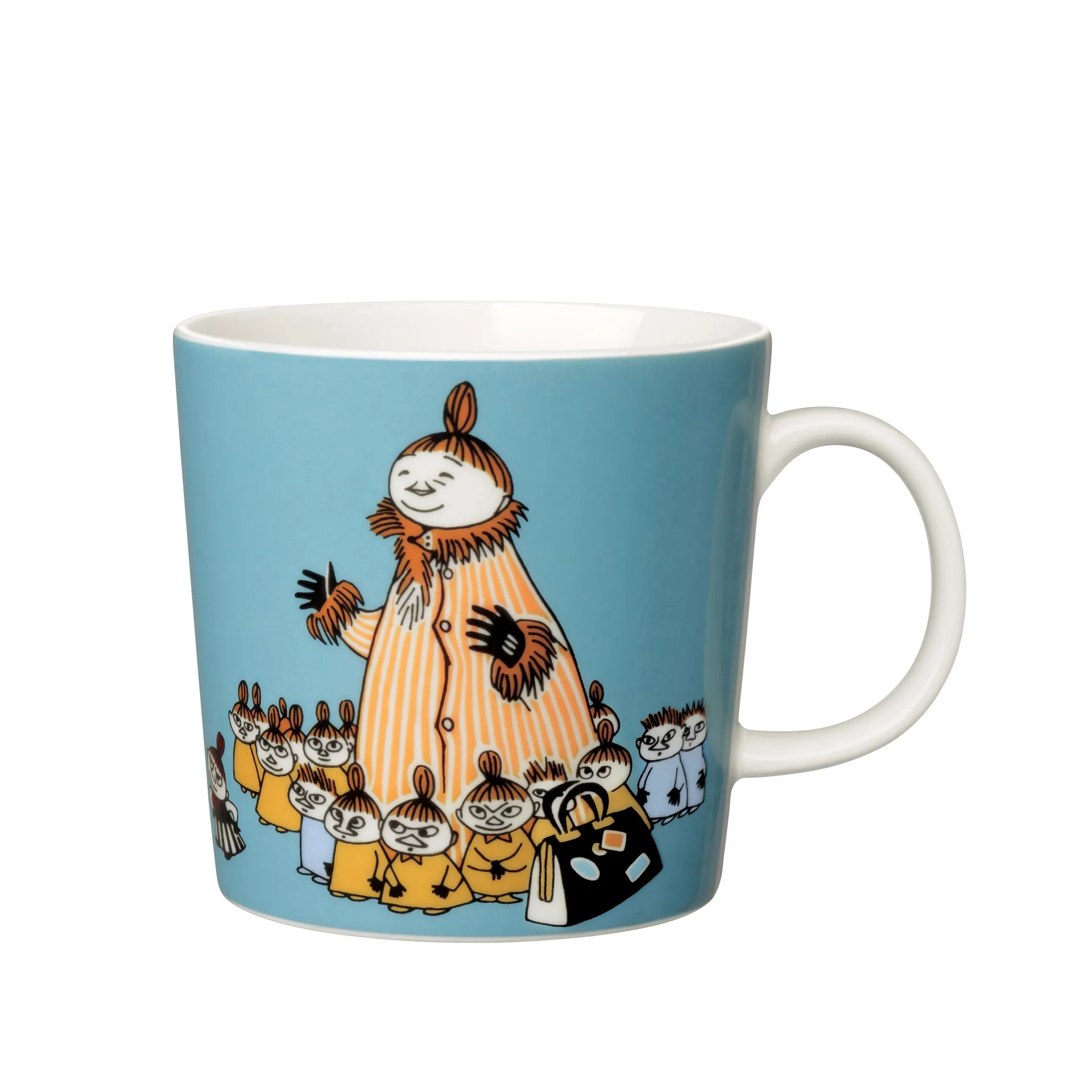 Mymble's mother Moomin mug, turquoise Moomin Arabia